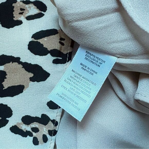 Socialite leopard lace cami blouse - Picture 3 of 4